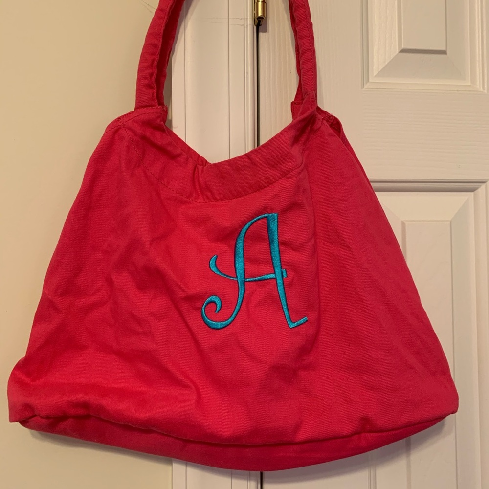 Hot Pink Canvas Tote Bag